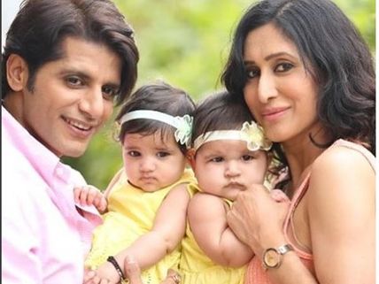 You Can’t Take Eyes Off From These Cute Munchkins! KVB & Teejay Pose With Their Twins For Photoshoot
