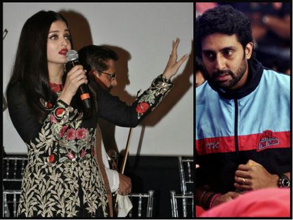 IT HAPPENS RARELY! Aishwarya Rai Bachchan Said The MOST ROMANTIC LINE For Abhishek Bachchan [Photos]