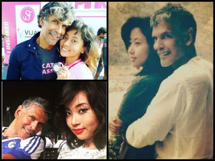 Milind Soman Is In Love Again, Dating A Woman Half His Age [See Pictures At Your Own Risk] 