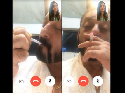 This Picture Of Sanjay Dutt Smoking In Front Of Daughter Trishala Dutt Goes Viral!