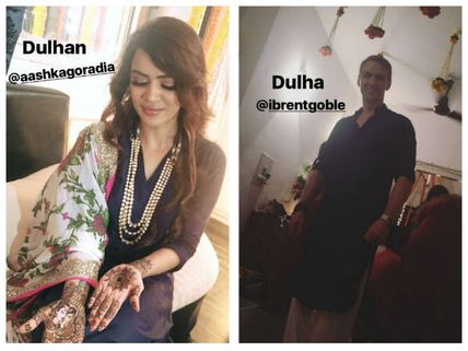 Aashka Goradia & Brent Goble Get Engaged Again; Mouni Roy, Adaa Khan, KVB & Others Attend (PICS)