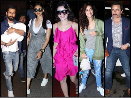 IIFA 2017! Saif, Sara, Shahid & Others Spotted Leaving For The Grand Night In New York [Pictures] 