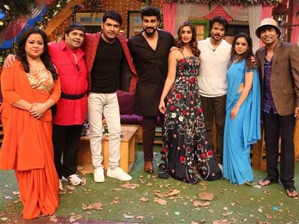 Finally! Mubarakan Cast Shoot For TKSS; Anil, Arjun Kapoor & Ileana D’Cruz Had A Blast!