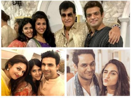 Karan Patel, Divyanka Tripathi, Adaa Khan ... TV Celebs Attend Ekta Kapoor’s Annual Ganpati Lunch!