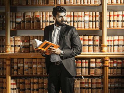 First Look Poster Of Anantu Vs. Nusrat Released; Vinay Rajkumar Seen As A Lawyer!