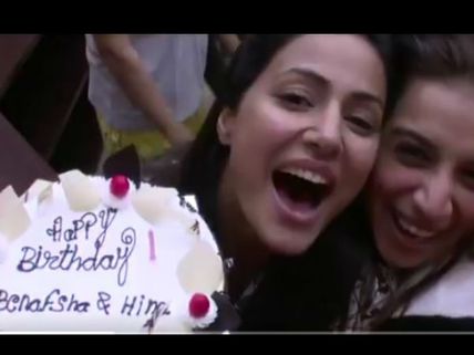 Hina Khan Celebrates Her Birthday In Bigg Boss 11 House 