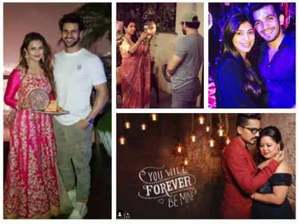 In PICS: Divyanka Tripathi, Ankita Bhargava, Bharti Singh & Other TV Stars Celebrate Karva Chauth