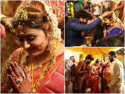 IN PICS! Namitha Ties The Knot With Veerendra Chowdhary! 