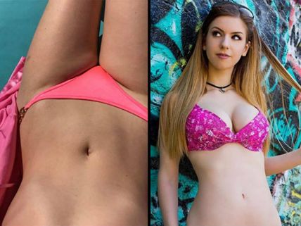CLEAVAGE! Stella Cox's Lady Bumps Will Leave You Mesmerised!