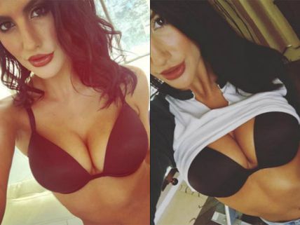 Bra Busters! 30 HOT Pics Of The Canadian Beauty August Ames