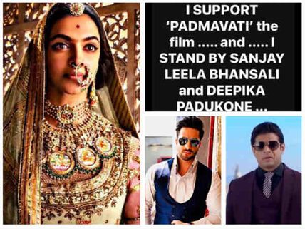 #Padmavati Controversy: Karan Patel, Aly Goni & Other TV Stars Support Sanjay Leela Bhansali's Film!