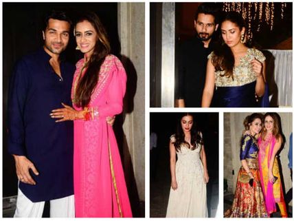 Shahid Kapoor-Mira Rajput, Sussanne, Dia & Others Attend Smriti & Gautam’s GRAND Wedding Reception
