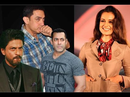 The KHANS Are UPSET! Kangana Ranaut Wants To Work With Shahrukh & Salman Now; Takes Aamir's Help