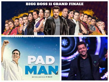 Bigg Boss 11 Grand Finale: Salman Khan To Go LIVE On The Show; Padman’s Akshay Kumar To Join Him!