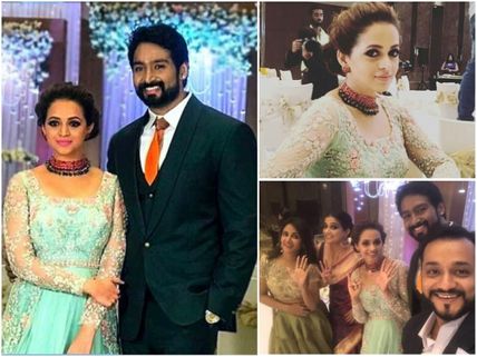 IN PICS! Bhavana And Naveen Organize A Grand Post-Wedding Reception In Bangalore!