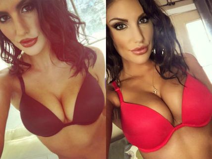 BRA WARS! Which One Is The Hottest? Red Bra Or Blue Bra!
