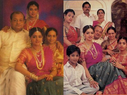 Rare Pictures Of Sridevi With Her Parents, Sister & Other Relatives!