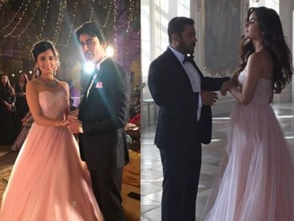Gautam & Pankhuri Look ‘Awwdorable’ In Salman & Katrina’s Dil Diyan Gallan Look At Their Sangeet!