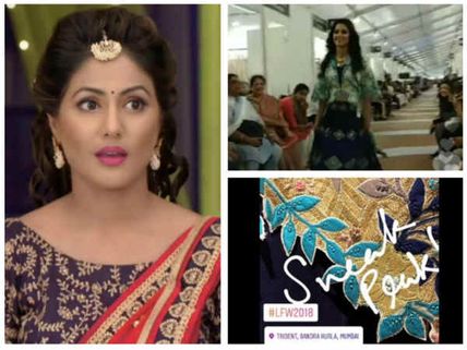 Hina Gives A Sneak Peek Of Her Look At LFW; Says Breaking Stereotype Image Of Bahu Was Tough!