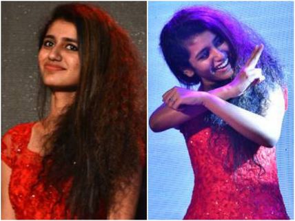 PICS! Priya Varrier, The 'Winking Girl' Steals The Show At Lulu Flower Festival 2018!
