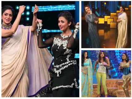 #MomentsWithSridevi! When Divyanka Tripathi Danced With The Bollywood DIVA Sridevi
