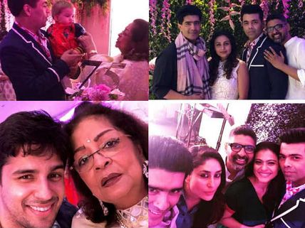 INSIDE PICS! Kajol, Rani Mukherji, Kareena Kapoor Have A Blast At KJo's Birthday Bash For Mom Hiroo 