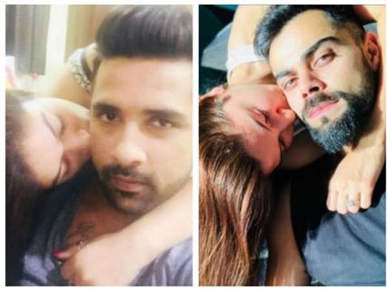 Puneesh Sharma & Bandgi Kalra Copy Virat Kohli & Anuksha Sharma; Trolls Call Them COPYCATS!