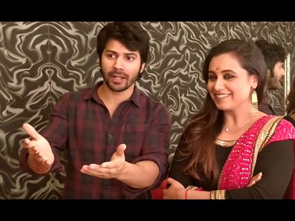 Varun Dhawan Shares His 'Hichki' Moment With Rani Mukerji & It Involves Sridevi & Madhuri Dixit