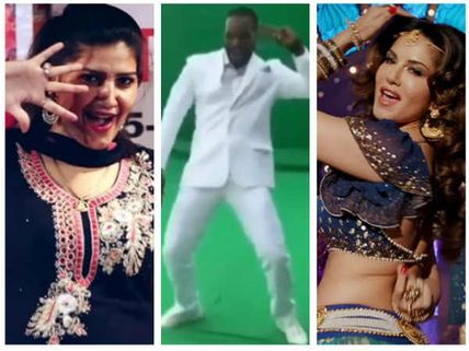 BLOOPER! Chris Gayle Danced To Sunny Leone’s ‘Laila’ Not Sapna Choudhary’s Song Like She Thought!