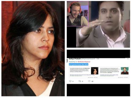 Ekta Kapoor Slammed For Lashing Out At Swedish YouTuber PewDiePie, Who Mocked Indian Daily Soaps!