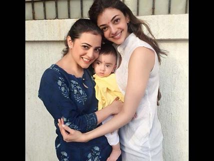 These Personal Photos Of Kajal Aggarwal Prove That She Is A Loving Sister And One Caring Aunt
