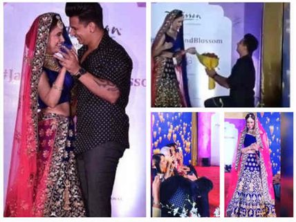 Prince Narula Can’t Take His Eyes Off Yuvika Choudhary As She Walks The Ramp, Proposes Her!