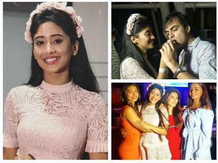 Yeh Rishta Kya Kehlata Hai’s Shivangi Joshi Had A Blast On Her Birthday With Mohsin Khan & Team