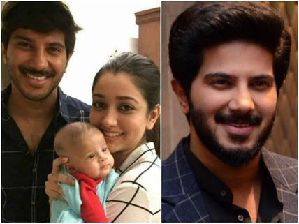 Dulquer Salmaan Sends Out a Cute Little Picture Of Maryam Seated In A Benz!