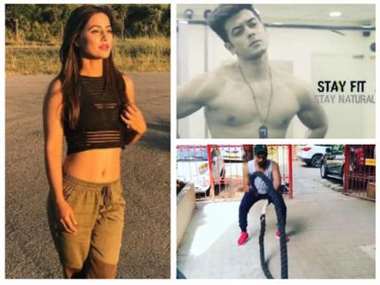 Hina Khan Throws A Fitness Challenge At Her Boyfriend Rocky, Luv Tyagi & They Complete It!