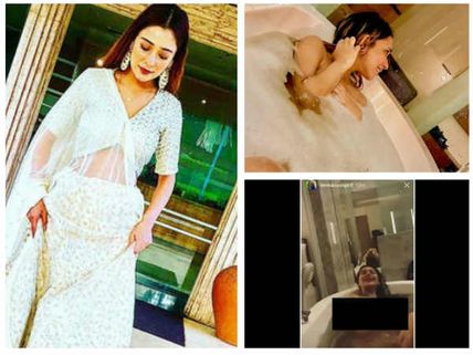 Was Sara Khan’s Nude Bathtub Video Leak A Publicity Stunt?