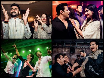 NEW INSIDE PICS: How Aishwarya Rai, Salman Khan, Shahrukh Khan PARTIED ALL NIGHT At Sonam's Wedding
