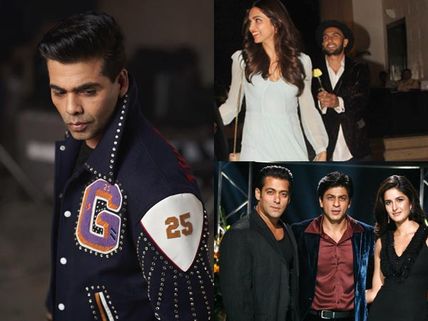 Koffee With Karan 6 Guest List Revealed: Shahrukh-Salman-Katrina & Deepika-Ranveer To Grace The Show