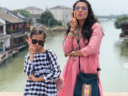 Mini Mathur Birthday: Daughter Sairah Explores China With Mom! Unseen Pics
