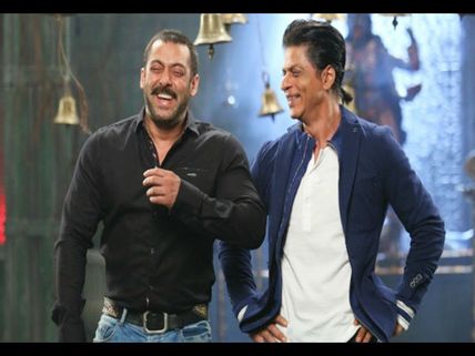 Salman Khan & Shahrukh Khan Reunite On The Sets Of Dus Ka Dum Season 3! Pic Leaked 
