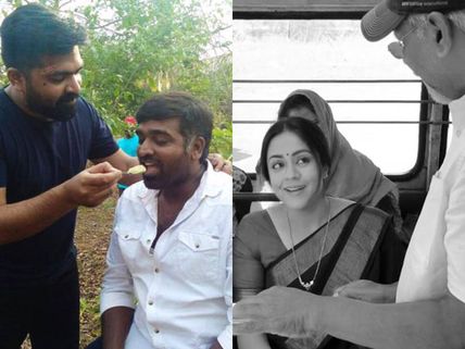 Chekka Chivantha Vaanam: These Candid Pics Of Simbu, Jyothika & Others Are Simply Superb!