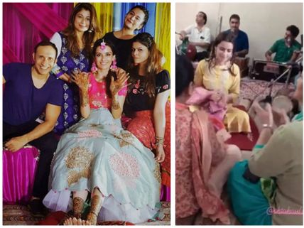 Sumeet Vyas & Ekta Kaul Wedding: Ekta Kaul Looks Radiant At Mehendi Ceremony! (PICS)