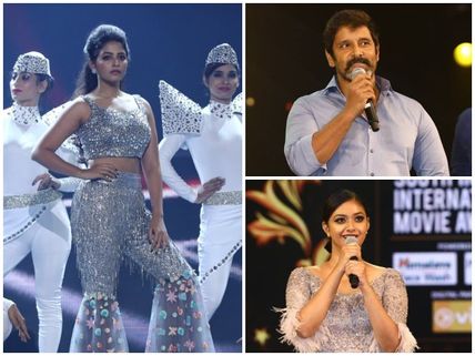 SIIMA Awards 2018 Day 1 (Inside Pics): Saamy Square's Song Launch, Anjali's Performance & More