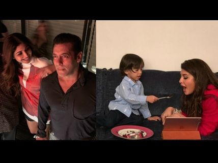 Aayush Sharma's Birthday Bash: Salman-Shilpa Revisit Auzaar Days; Jacqueline's Cute Moment With Ahil