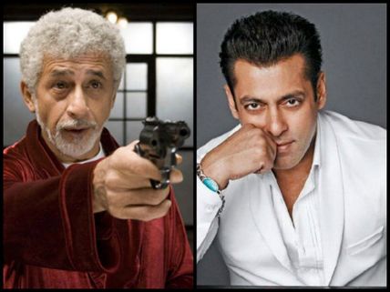 Naseeruddin Shah Takes A MAJOR Dig At Salman Khan For The Kind Of Films He Has Been Doing!
