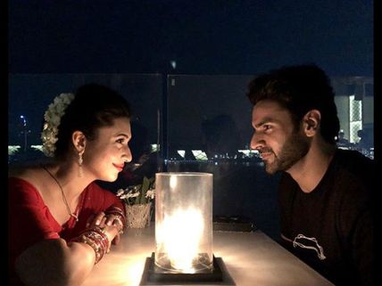 UNSEEN PICS : Television Celebrities  Divyanka, Yuvika & Other Celebrate Karwa Chauth