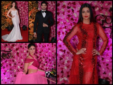 Lux Golden Rose Awards: Aishwarya Rai Bachchan Looks Like A BOMBSHELL; Alia-Sidharth Under One Roof