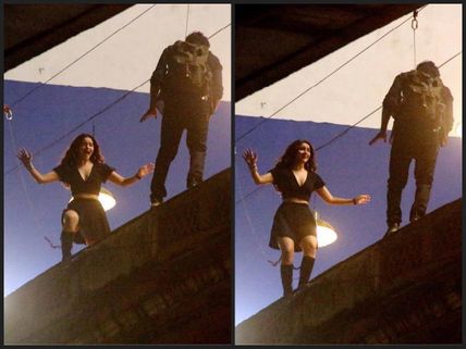 Leaked Pictures: Alia Bhatt Looks SCARED & THRILLED As She Shoots With Ranbir Kapoor For Brahmastra