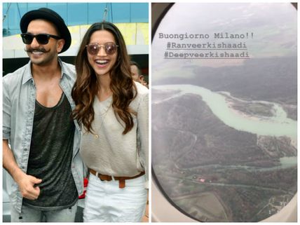 Ranveer Singh's Hairstylist Shares A Clip Of Buongiorno Milano From The Aeroplane