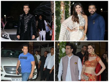 Shilpa Shetty Diwali Bash: Salman Khan, Jacqueline Fernandez, Karan Johar & Others Make A Beeline